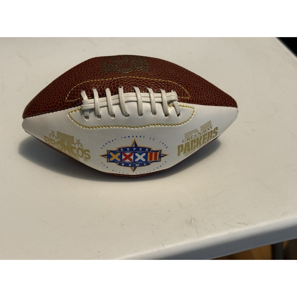 Denver Broncos Super Bowl XXXII 32 Champions Mini Football 1998‎ Vintage